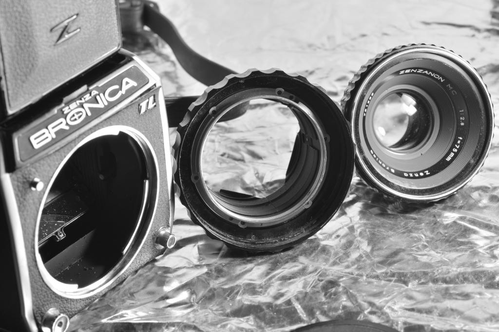 Bronica EC TL + Helicoide + Objectif