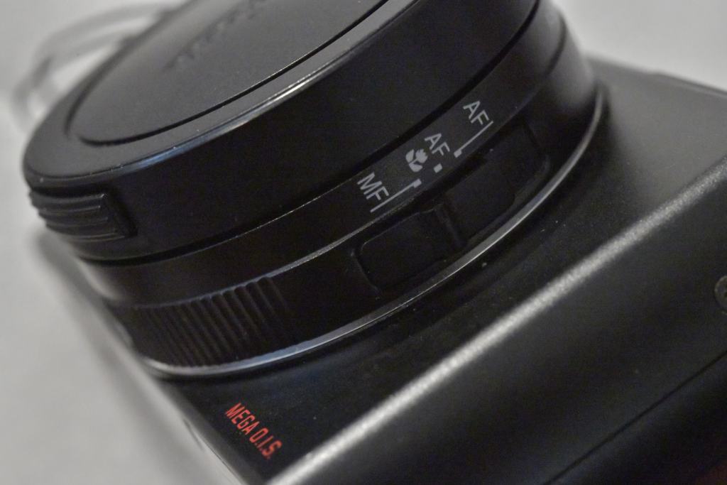 Sélecteur de mode de mise au point du Pastille usée du Arrière du Leica D-Lux 3