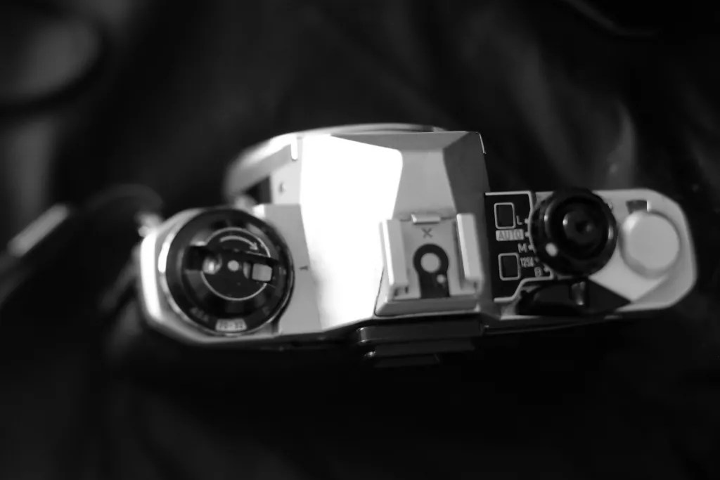 Top of a pentax ME Super