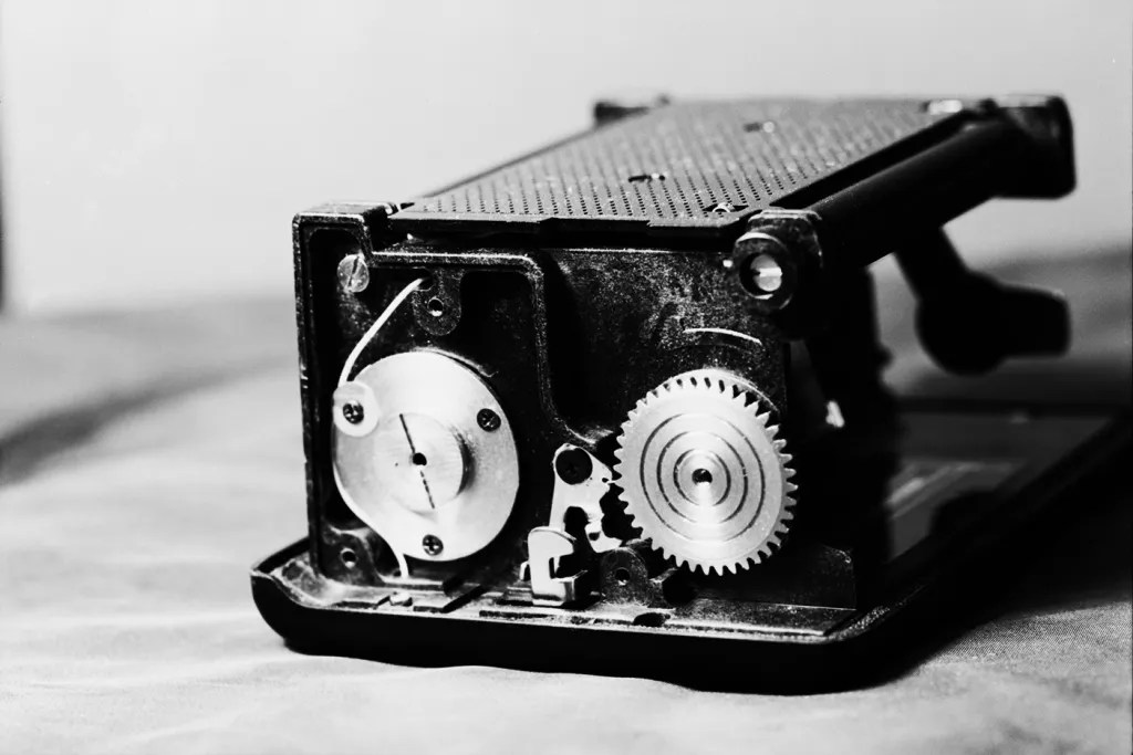 Back to insert 120 Format film on a of a Pentax 645 camera