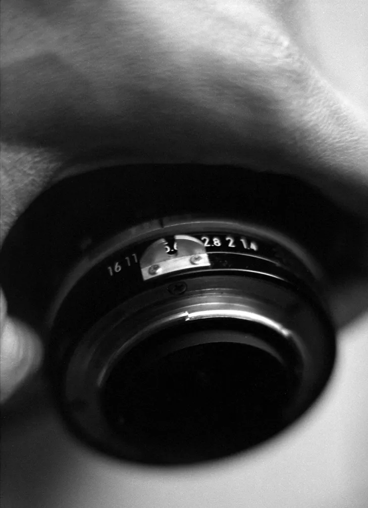 Nikkor 50mm F1.4 - Arrière