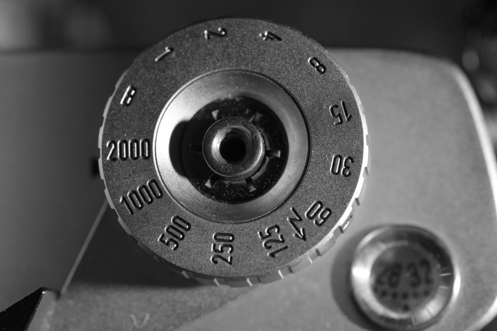 Leicaflex Shutter speed dial