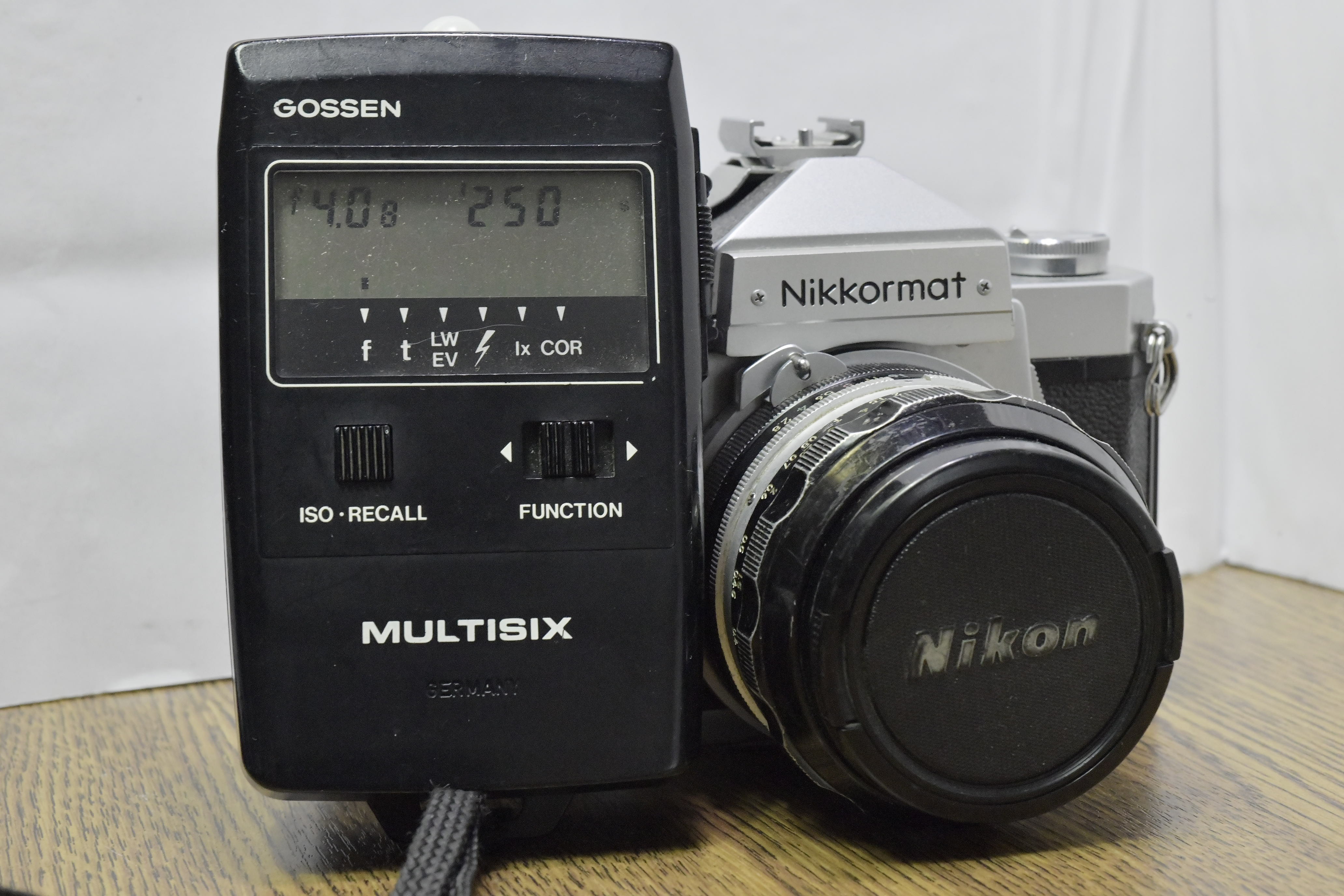 A camera and a posemeter.