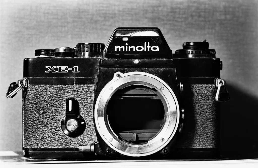 Minolta XE-1 -front view