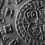 Macro photograph of a coin
