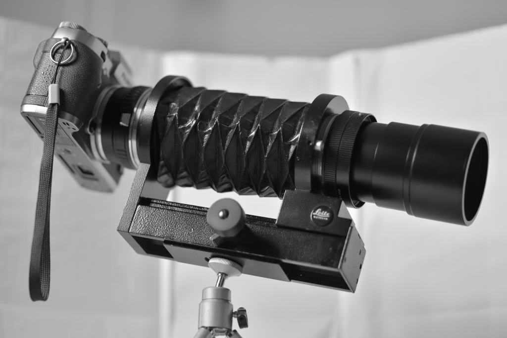 Leica bellows and macro 100mm Elmar