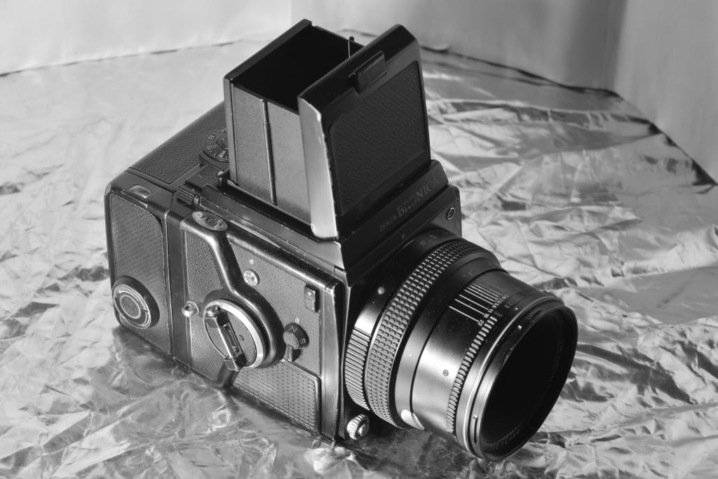 Bronica SQ-A vue oblique