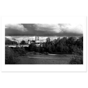 The Cathedral and the Loire River -Fine Art Print
