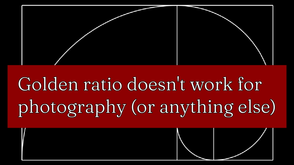 Golden ratio is useless